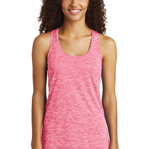 Women's PosiCharge ® Electric Heather Racerback Tank Thumbnail